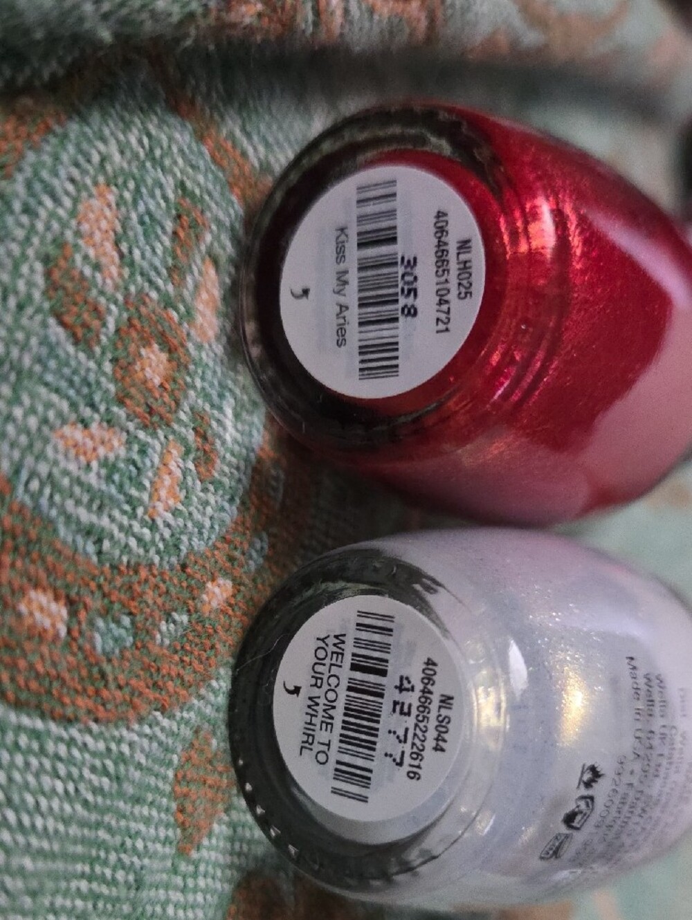 OPI Nail Polish Set - Blue, Mauve, Peach, Purple, Hot Pink, Red, Pale Gray - Picture 6 of 6